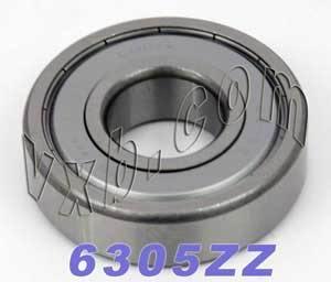 6305ZZ Bearing 25x62x17 Shielded
