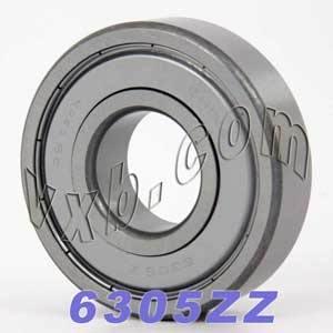 6305ZZ Bearing 25x62x17 Shielded
