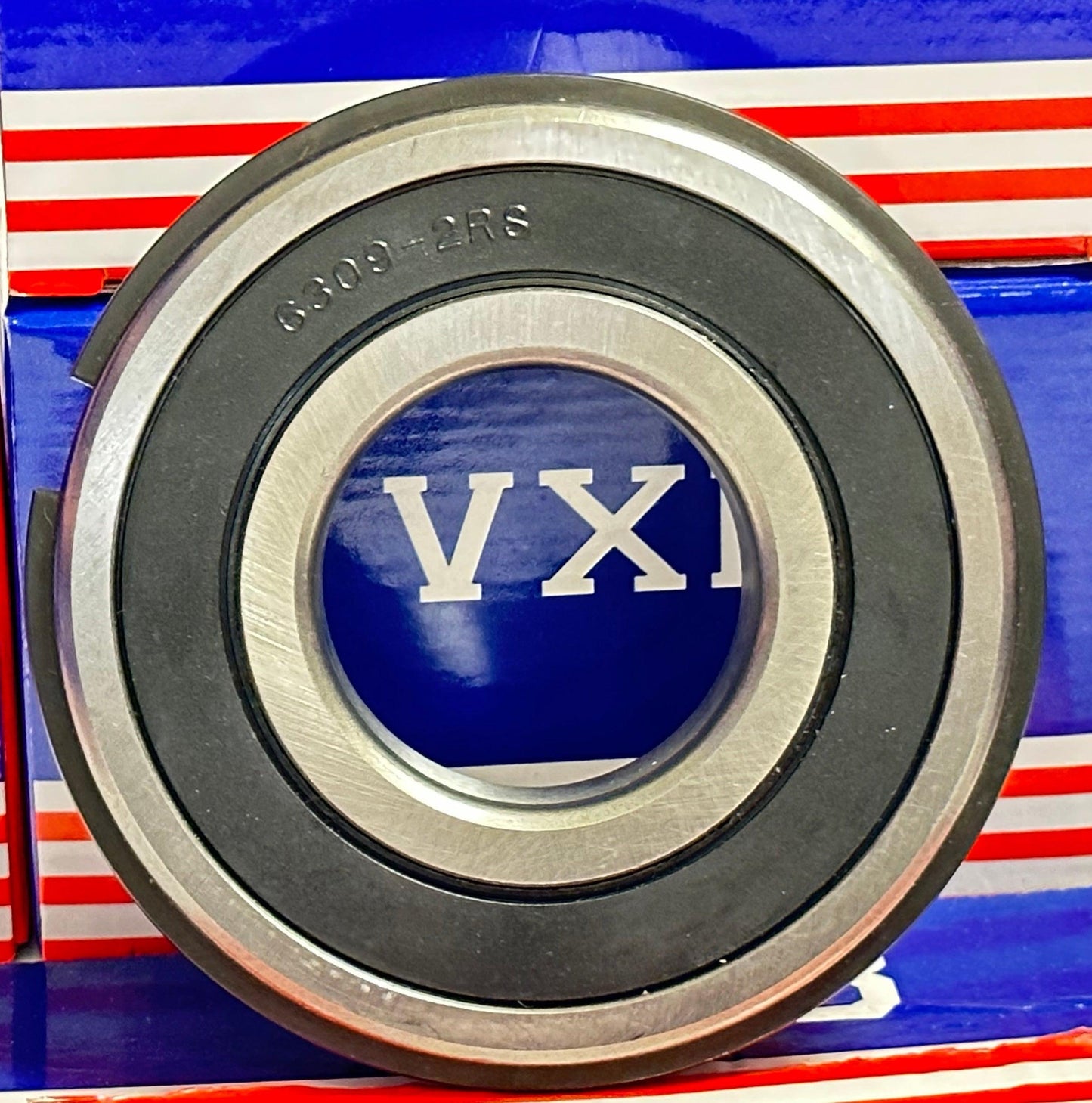 6309-2RSNR Sealed Bearing 45x100x25 - Snap Ring