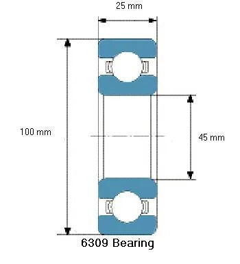 6309 Bearing Deep Groove 6309