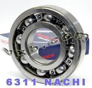 6311 Nachi Bearing Open C3 Japan 55x120x29mm