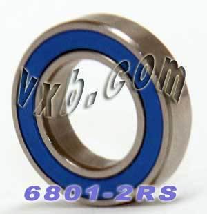 Premium 6801-2RS Ball Bearing 12x21x5mm - Sealed