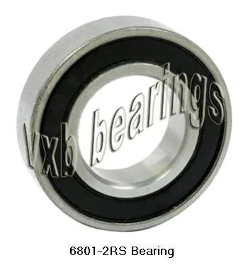 6801-2RS Bearing - Deep Groove Ball Bearing 6801RS