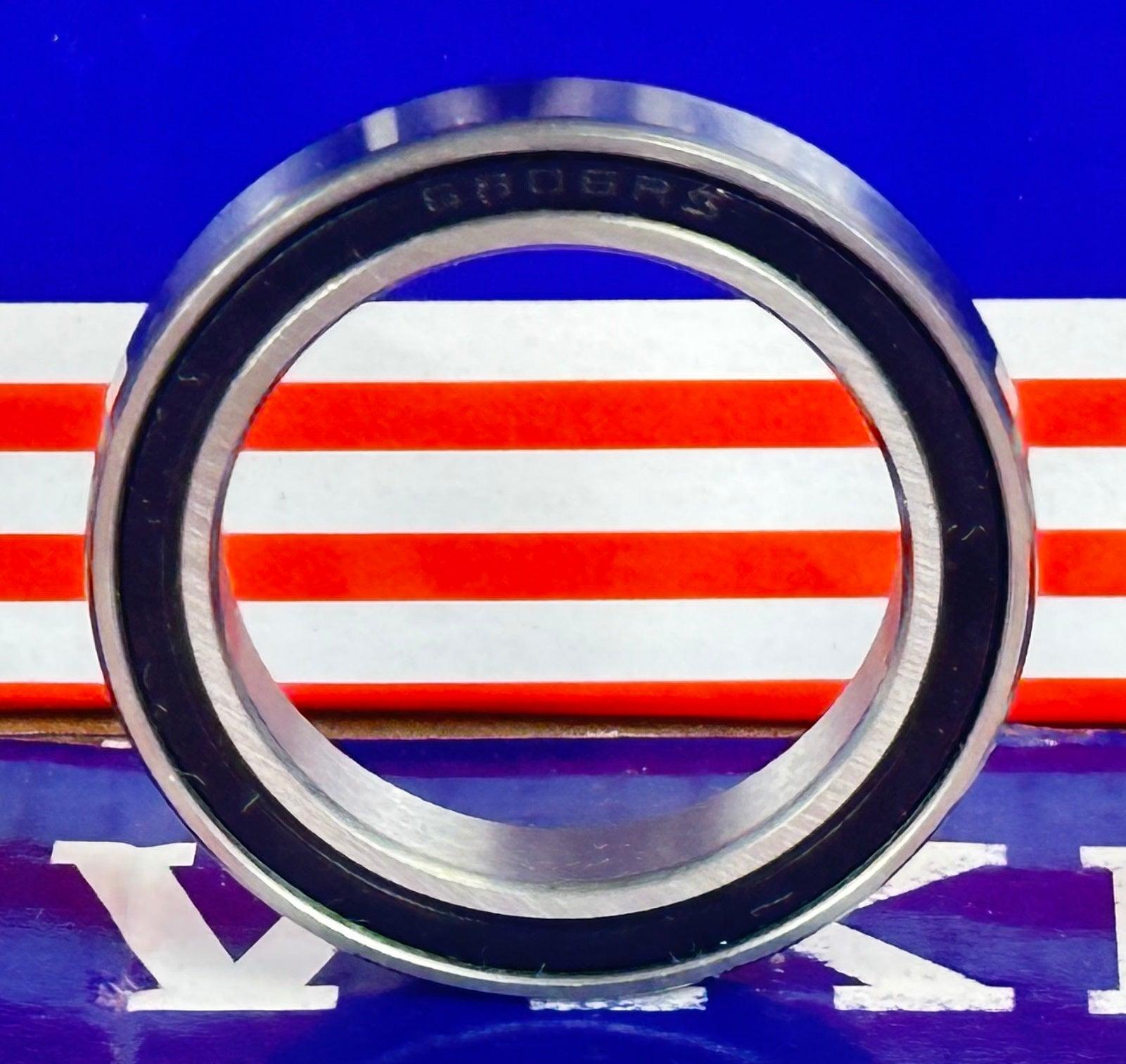 6806-2RS Ball Bearing 30mm ID Bore Diameter - Sealed