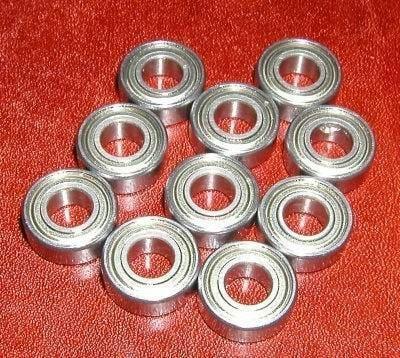 10-Pack 686ZZ 6x13x5mm Double Shielded 6mm Bore Miniature Bearing