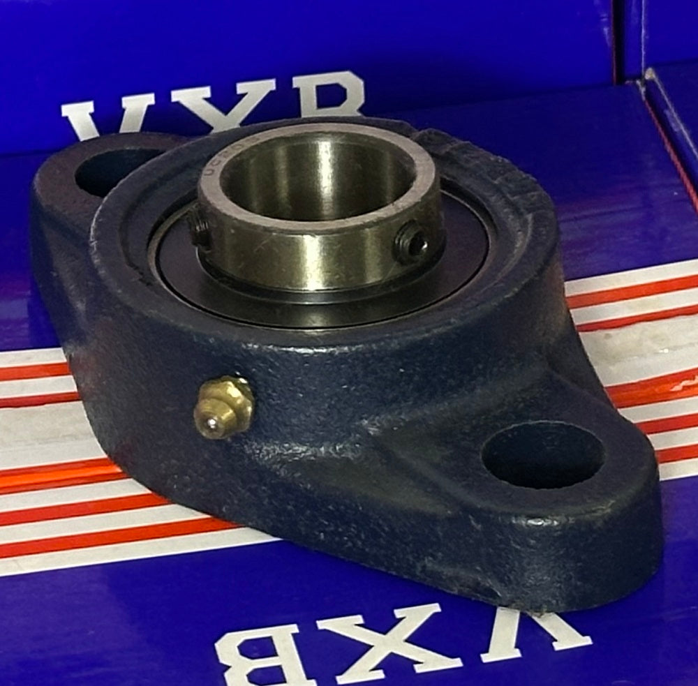 25mm Bearing UCFL205 + 2-Bolt Flanged Cast Housing Mounted Bearing