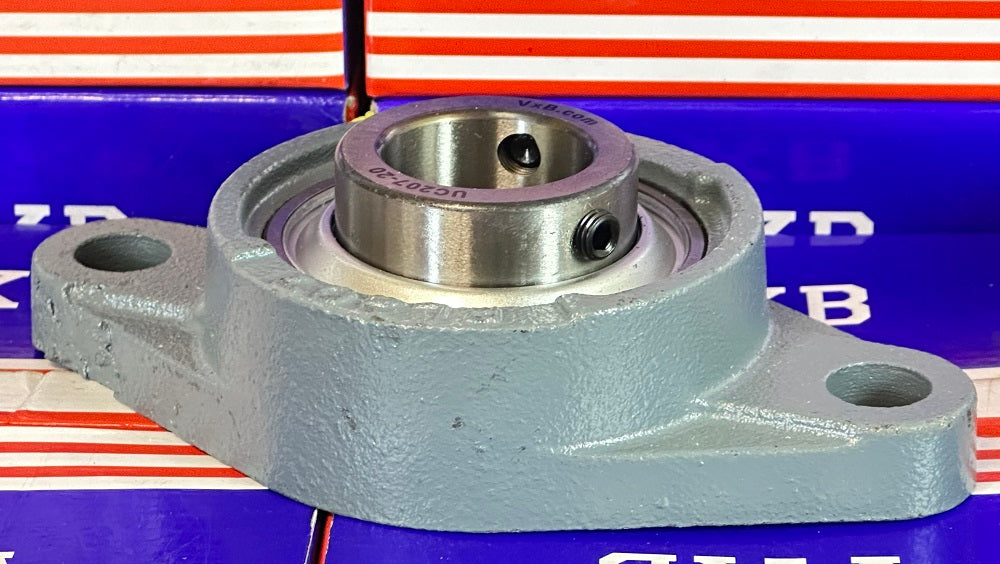 1-1/4 Bearing UCFL207-20 + 2-Bolt Flanged Housing Mounted Bearing