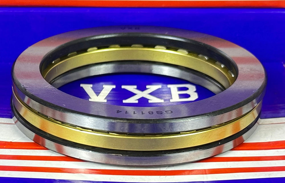 81114M Cylindrical Roller Thrust Bearing 70x95x18mm - Bronze Cage