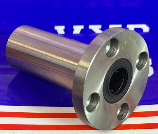 12mm Round Flanged Long Bushing Linear Motion LBF12LUU