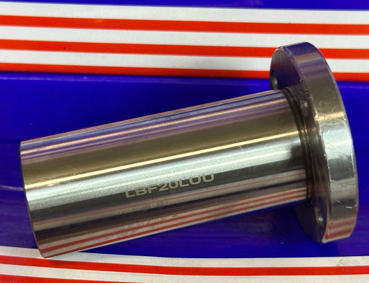 20mm Round Flanged Long Bushing Linear Motion LBF20LUU