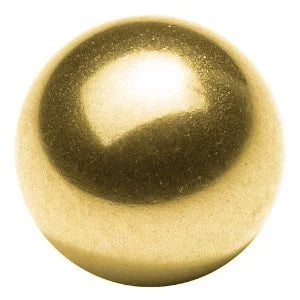 10-Pack 6mm = 0.236"es Diameter Loose Solid Bronze/Brass Bearing Balls