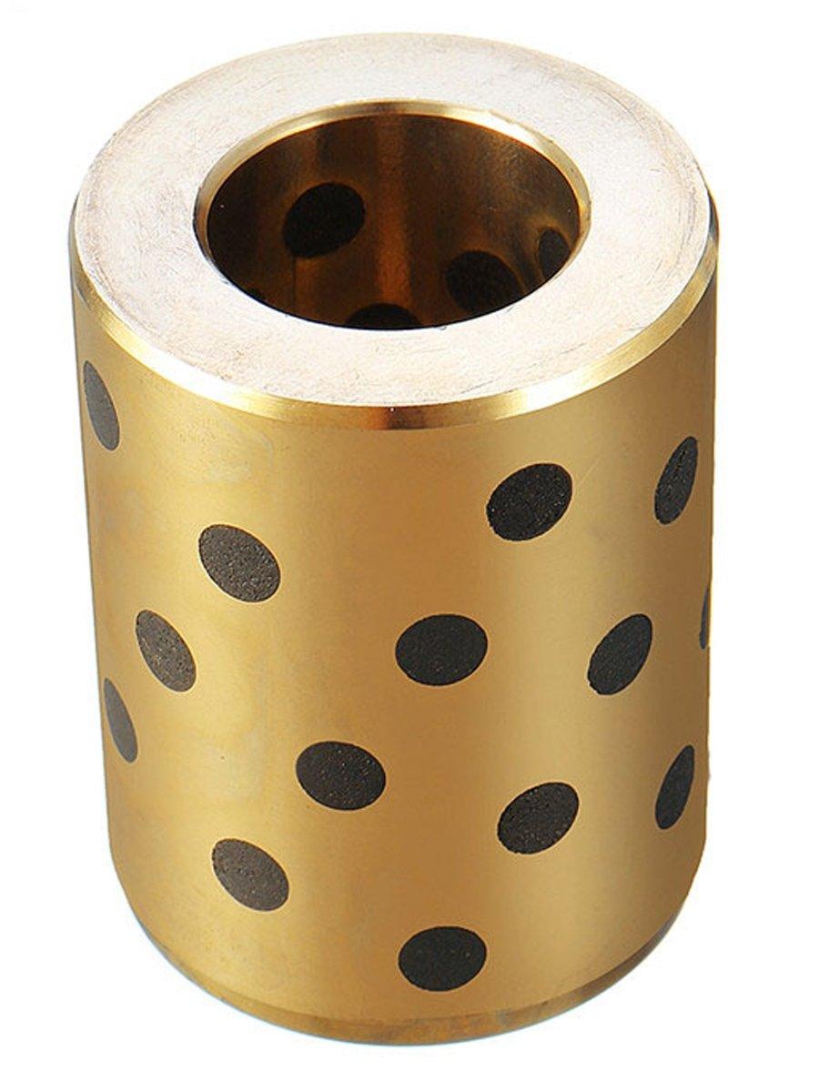 6x10x12mm Self-Lubricating Graphite Brass Bushing Bearing