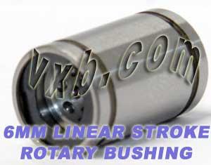 6mm Stroke Rotary Ball Bushing 6x12x20 Linear Motion Bearing