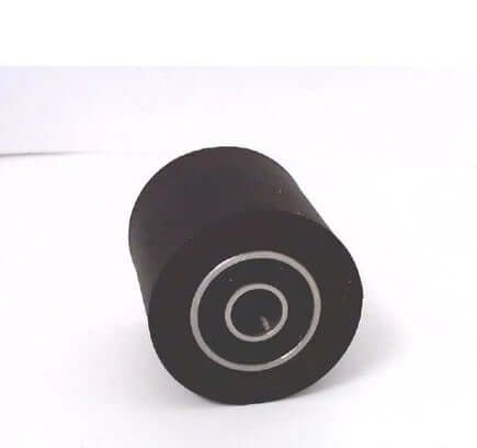 PU10x30x20-2RS Sealed Bearing Black Polyurethane PU Tire 10x30x20mm