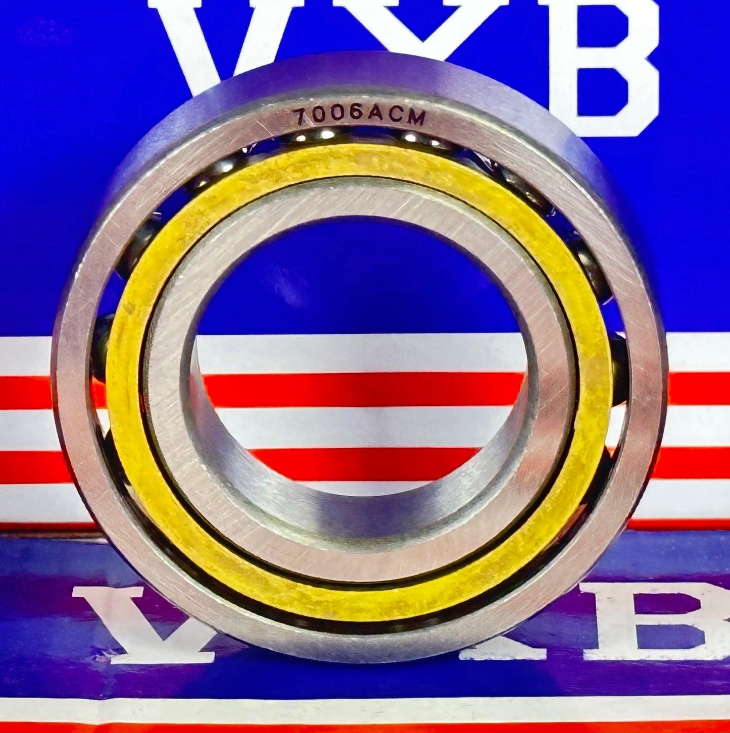 7006ACM Angular Contact bearing Bronze Cage 30x55x13mm