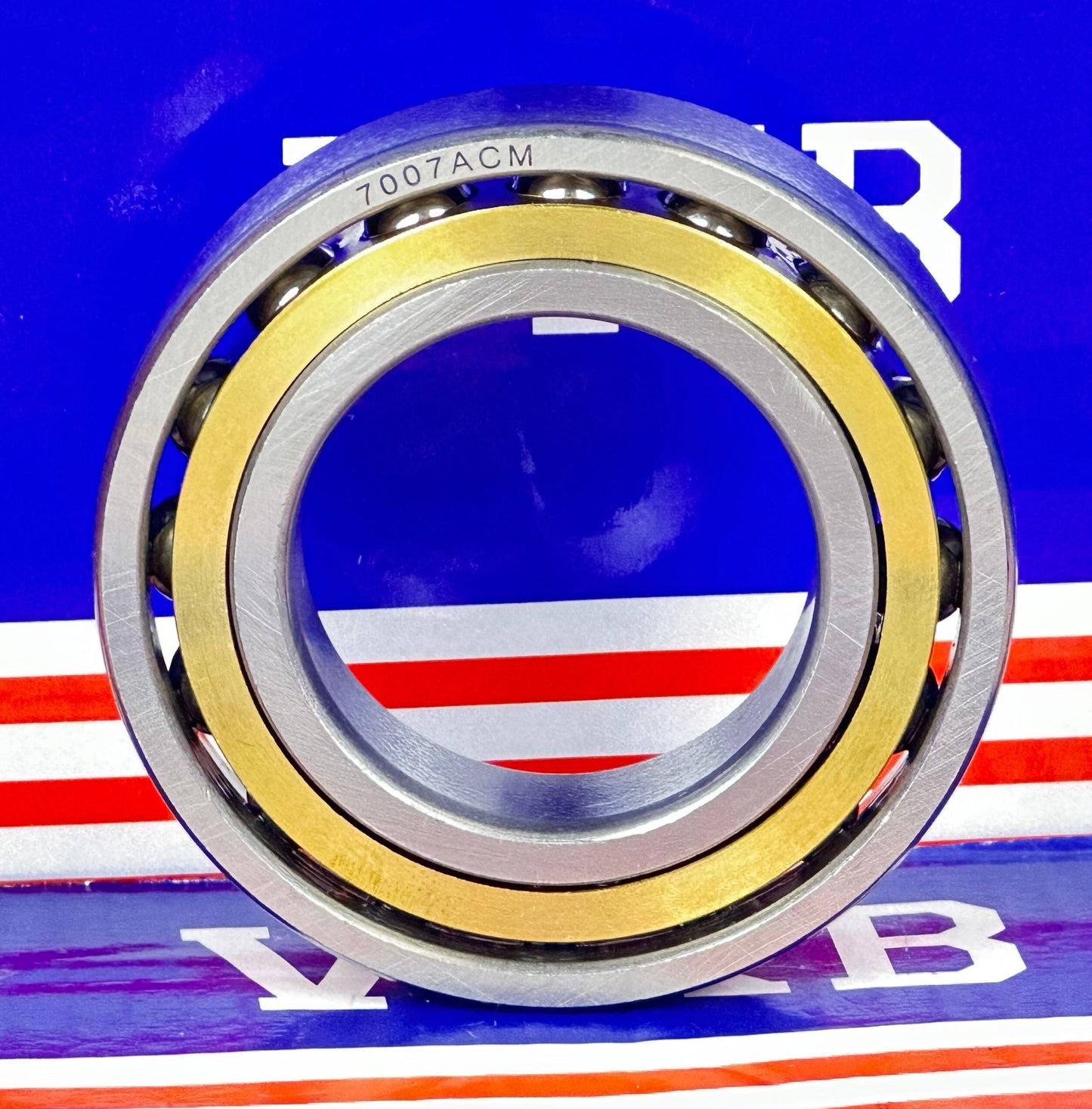 7007ACM Angular Contact bearing Bronze Cage 35x62x14mm