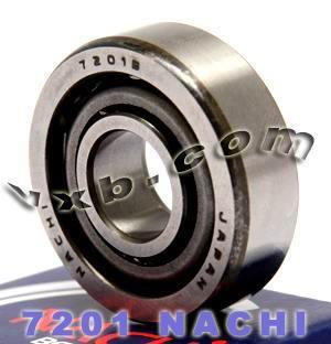 7201 Nachi Angular Contact Bearing 12x32x10 C3 Japan Made
