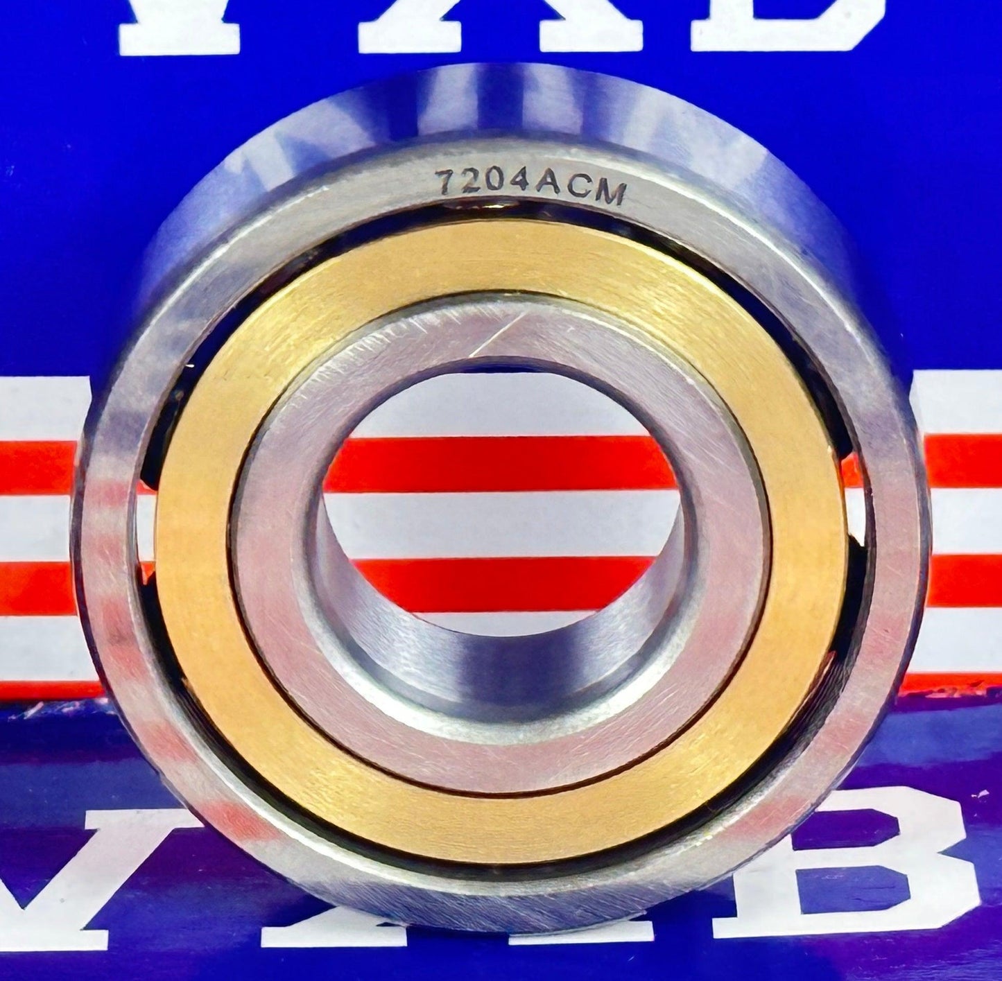 7204ACM Angular Contact bearing Bronze Cage 20x47x14mm