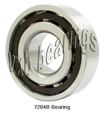 7204B Angular Contact Ball Bearing 20x47x14mm