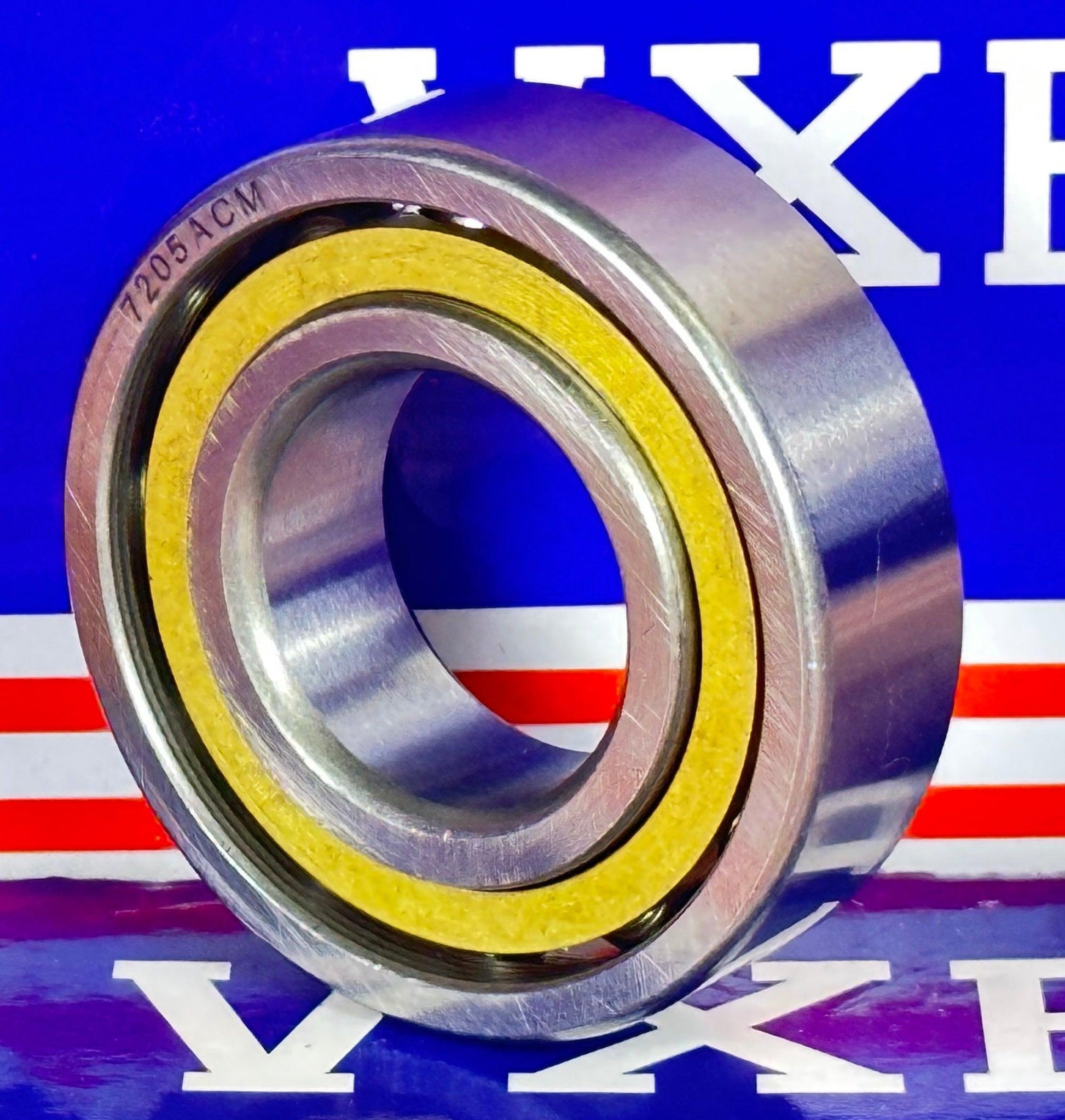 7205ACM Angular Contact bearing Bronze Cage 25x52x15mm