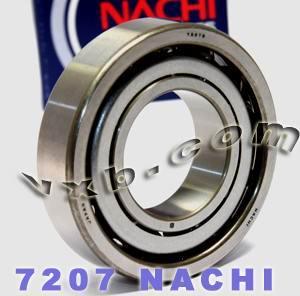 7207 Nachi Angular Contact Bearing C3 Japan 35x72x17 Bearing