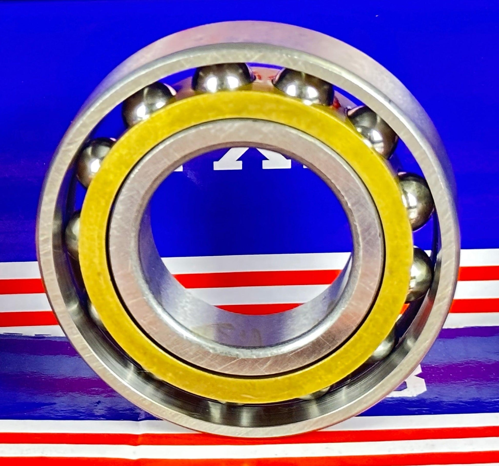 7208ACM Angular Contact bearing Bronze Cage 40x80x18mm