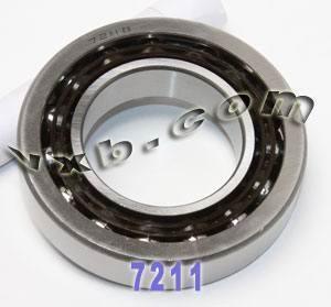 7211B Bearing 55x100x21 Angular Contact