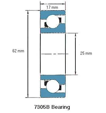 7305B Bearing Angular contact 7305B