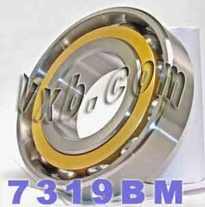 7319BM Angular Contact bearing Bronze Cage 95x200x45