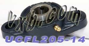 7/8 Bearing UCFL-205-14 + 2-Bolt Flanged Housing Mounted Bearing