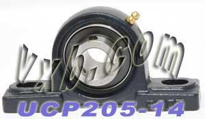 7/8 Bearing UCP-205-14 + Pillow Block Cast Housing Mounted Bearing