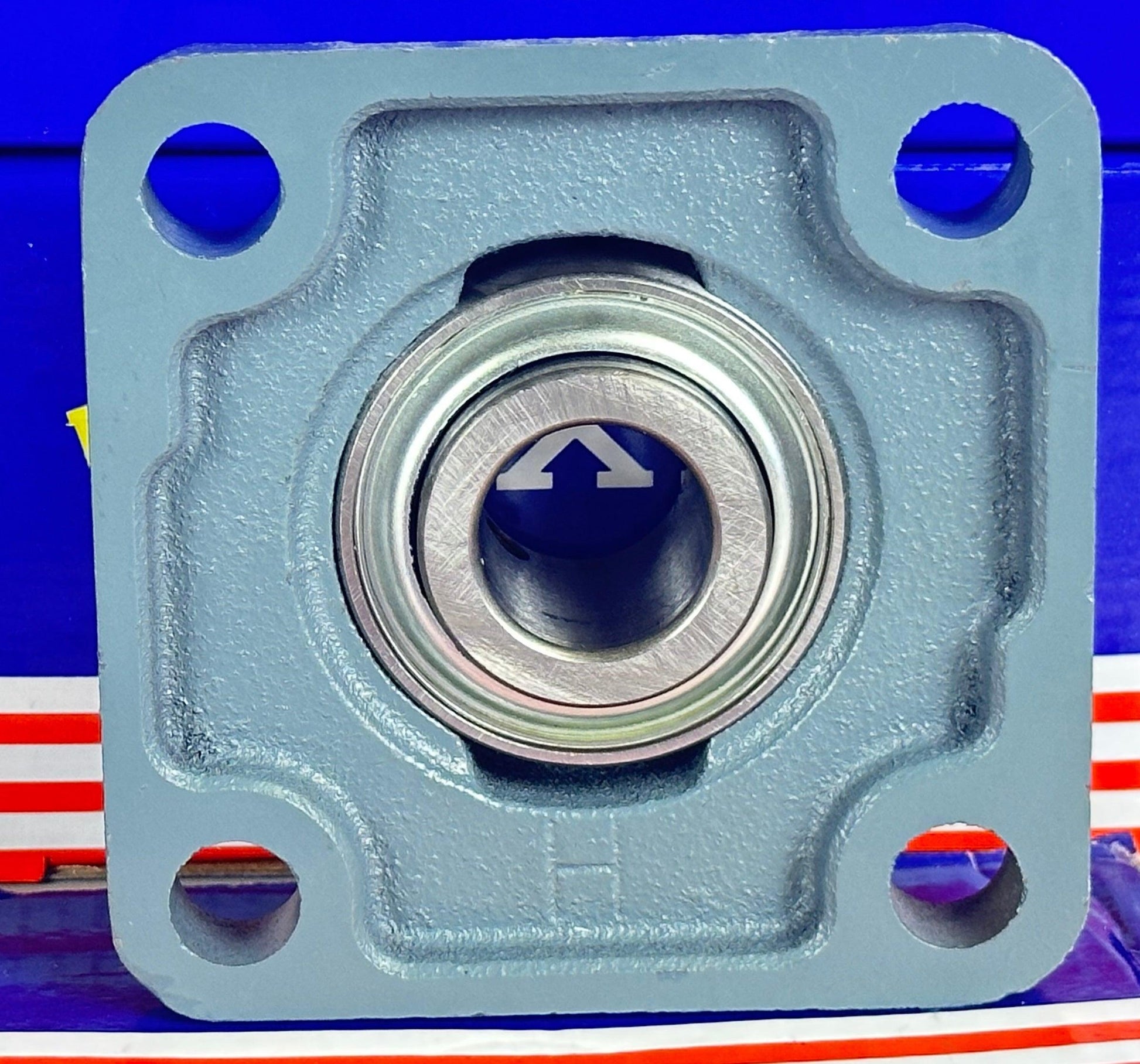 7/8 inch Bearing UCF205-14 + Square Flanged Cast Housing Mounted Bearing