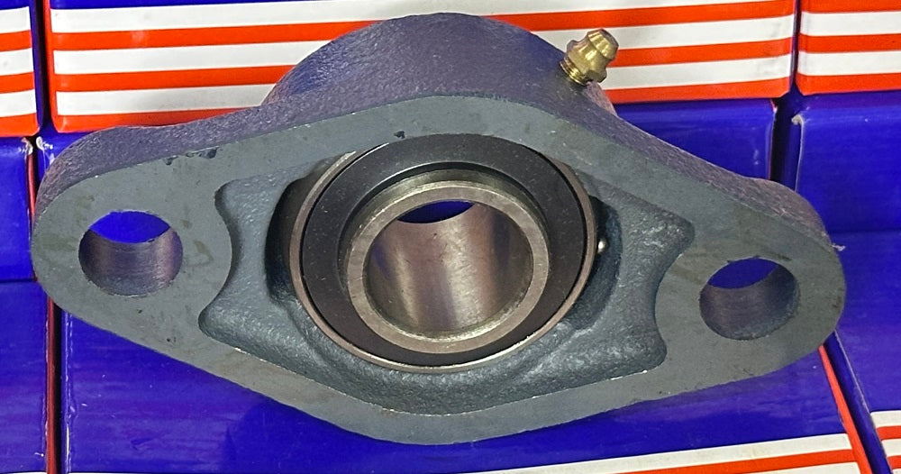25mm Bearing UCFL205 + 2-Bolt Flanged Cast Housing Mounted Bearing