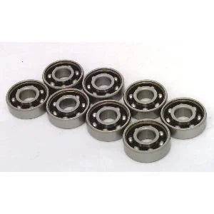 8 Skateboard Chrome Steel Open Ball bearing - Nylon Cage
