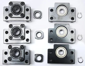 8' x 4' Feet CNC Router Kit 16-20mm Rail Guideway System & Ball Screws XYZ Travel 96" x 48" x 10"