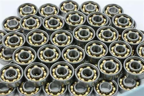 800-Pack Skateboard/in-line/Skate/Fidget Bearings Bronze Cage Sealed