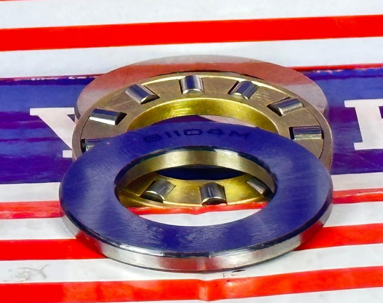 81104M Cylindrical Roller Thrust Bearing 20x35x10mm - Bronze Cage
