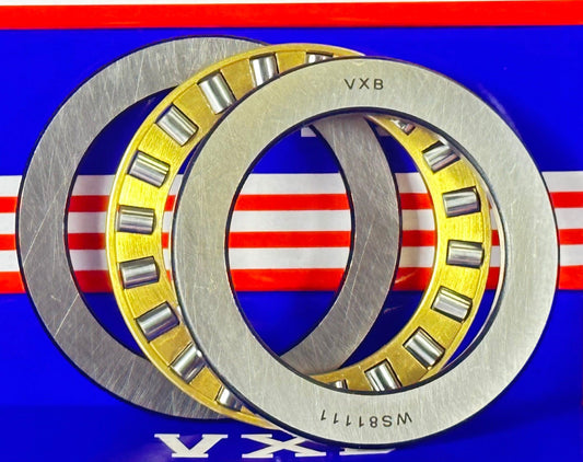 81111M Cylindrical Roller Thrust Bearing 55x78x16mm - Bronze Cage