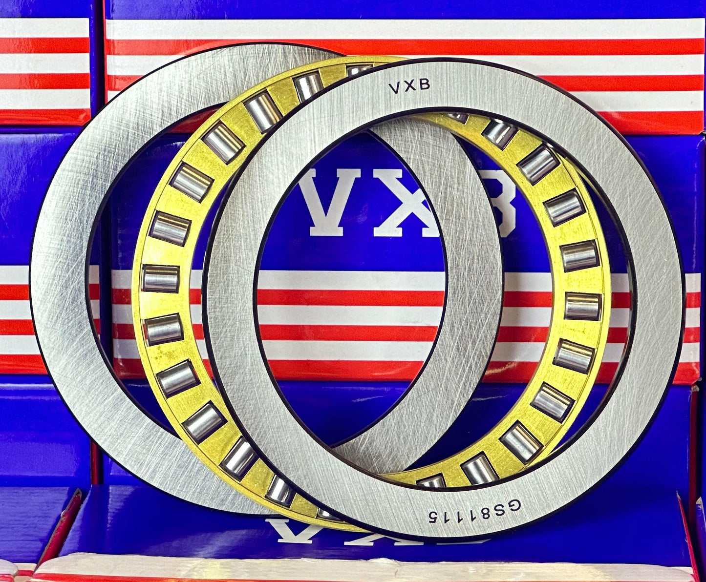 81115M Cylindrical Roller Thrust Bearing 75x100x19mm - Bronze Cage