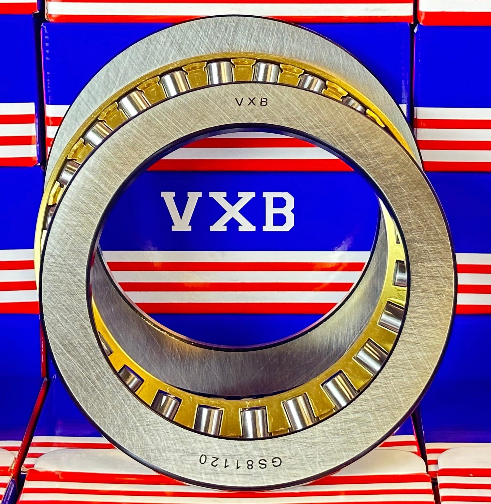 81120M Cylindrical Roller Thrust Bearing 100x135x25mm - Bronze Cage