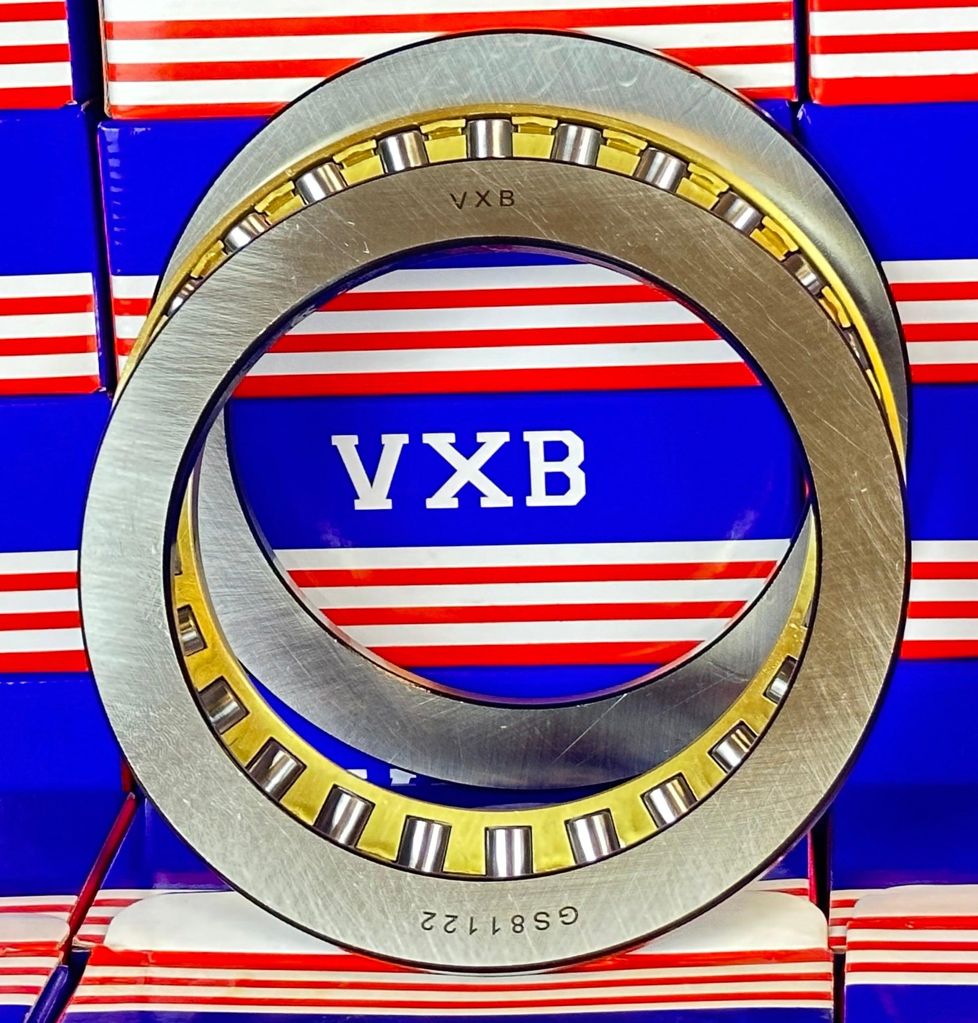81122M Cylindrical Roller Thrust Bearing 110x145x25mm - Bronze Cage