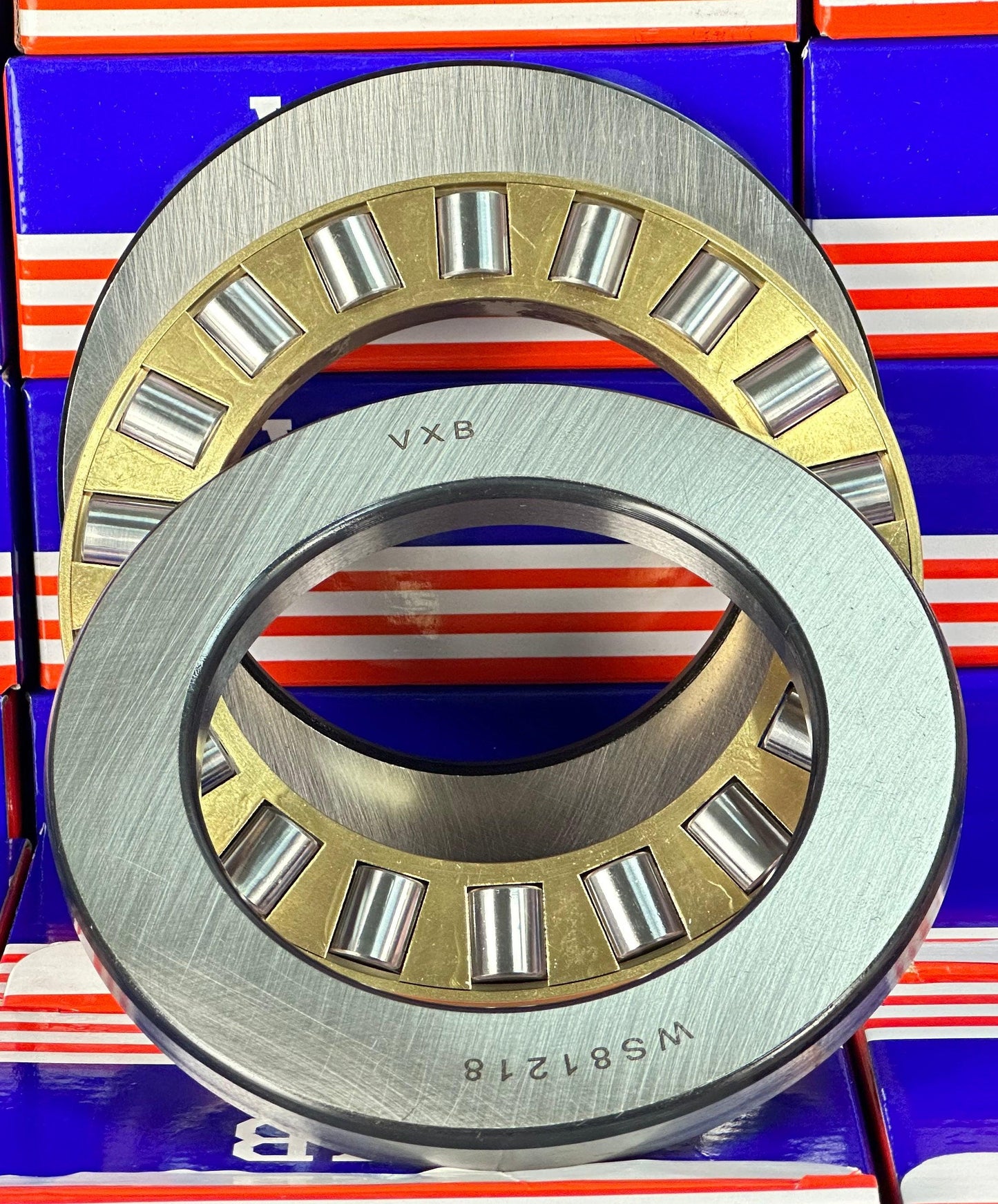 81218M Cylindrical Roller Thrust Bearing 90x135x35mm - Bronze Cage