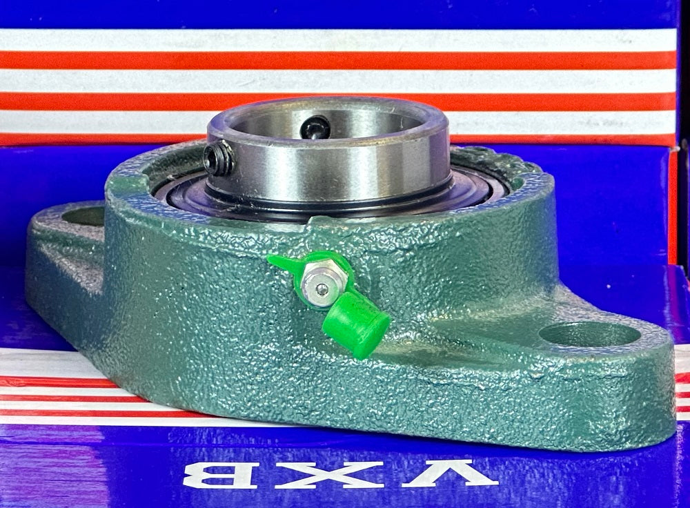 1-1/4" Bearing UCFL206-20 - 2-Bolt Flanged Cast Housing Mounted Bearing