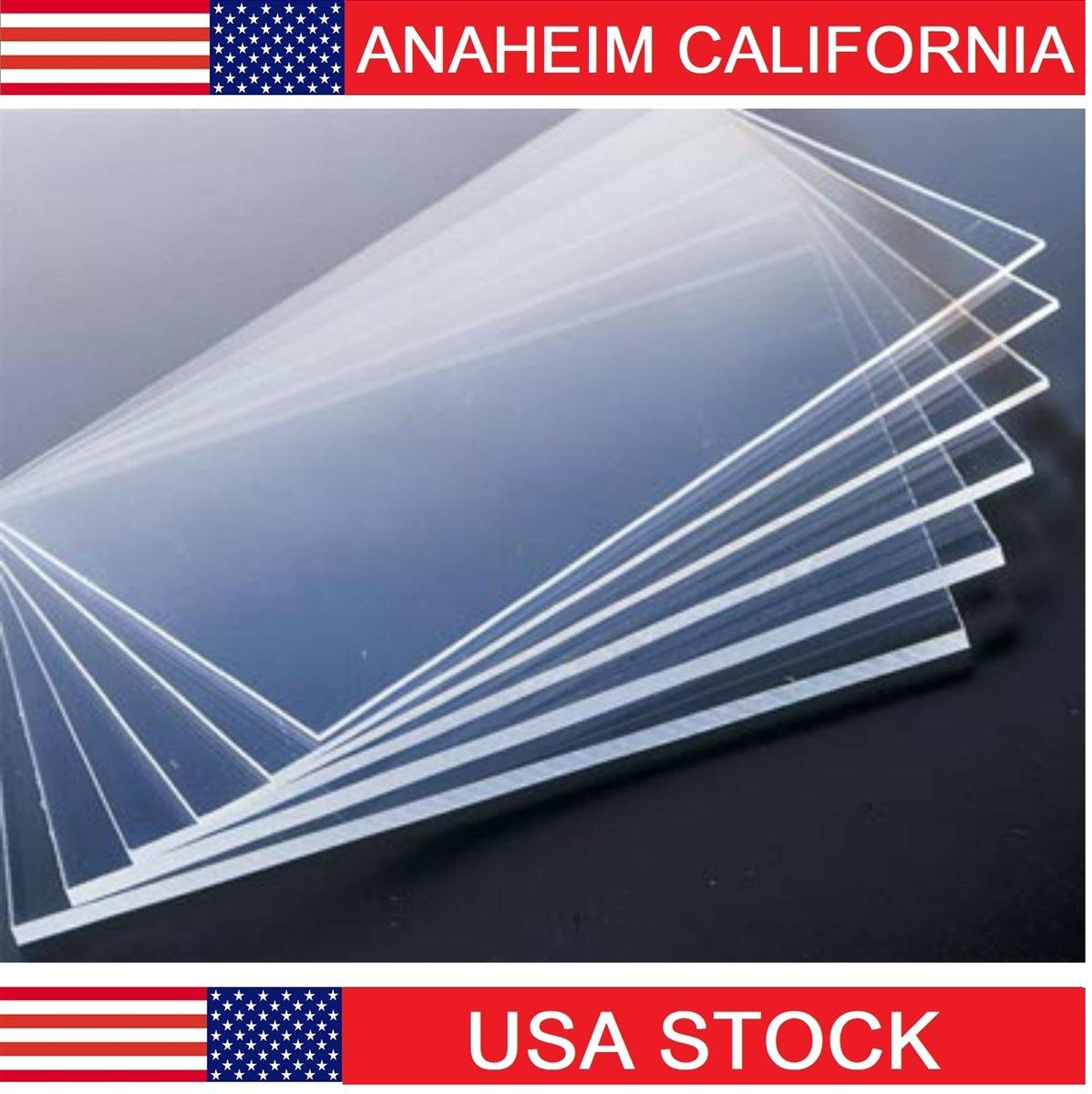 8x4 Feet 5mm Thick Clear Cast Acrylic Sheets 96 x 48 inch Cast Transparent