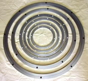 990mm Lazy Susan Aluminum Bearing 1050 lbs Turntable Bearing