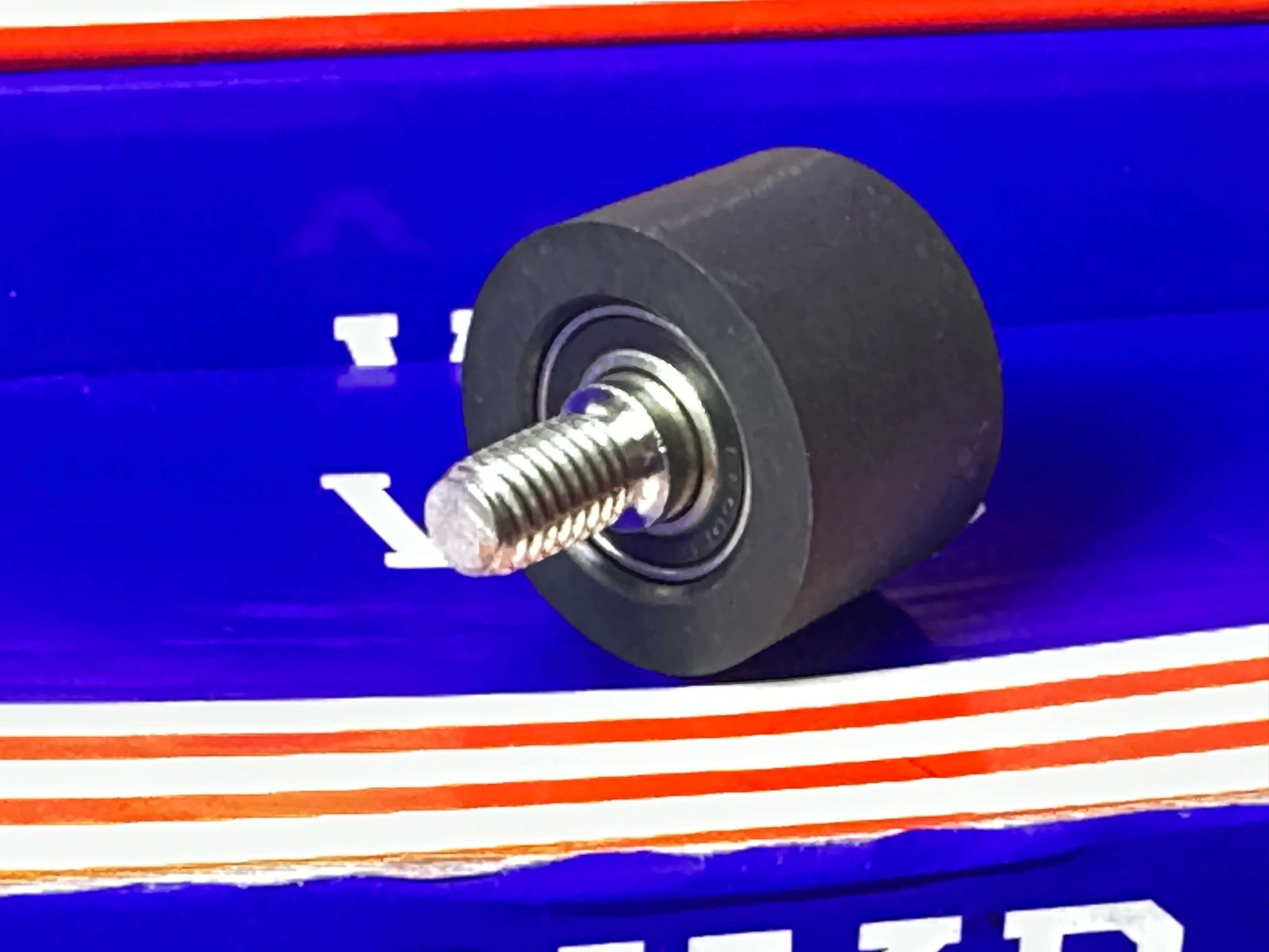 PUT698-2RS 30x20 C1 L9 Bearing Black Polyurethane Tire M6 Stud