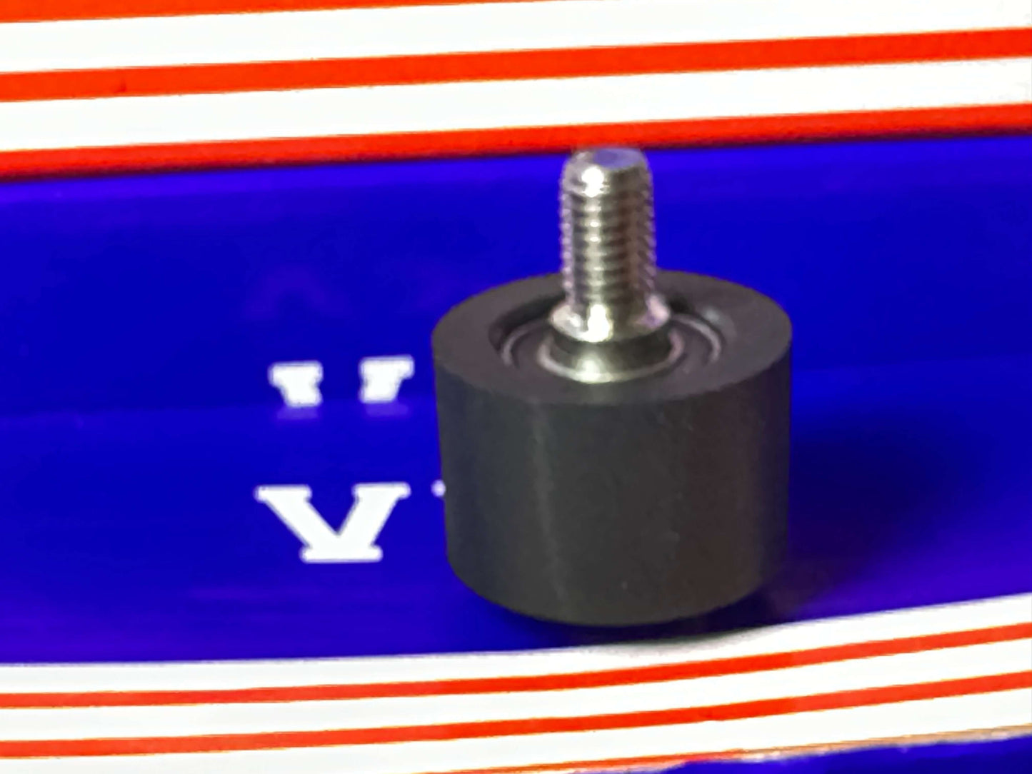 PUT6800-2RS-30-20 C1 L9 Bearing Black Polyurethane Tire M8 Stud