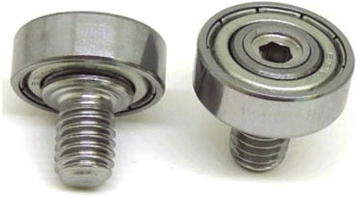 Cam Follower 5x14x5mm Ball Bearing - M4 Threaded Bolt