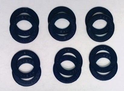 12-Pack Blue seals for 608 Bearings
