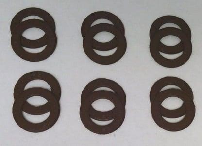 12-Pack Brown seals for 608 Bearings